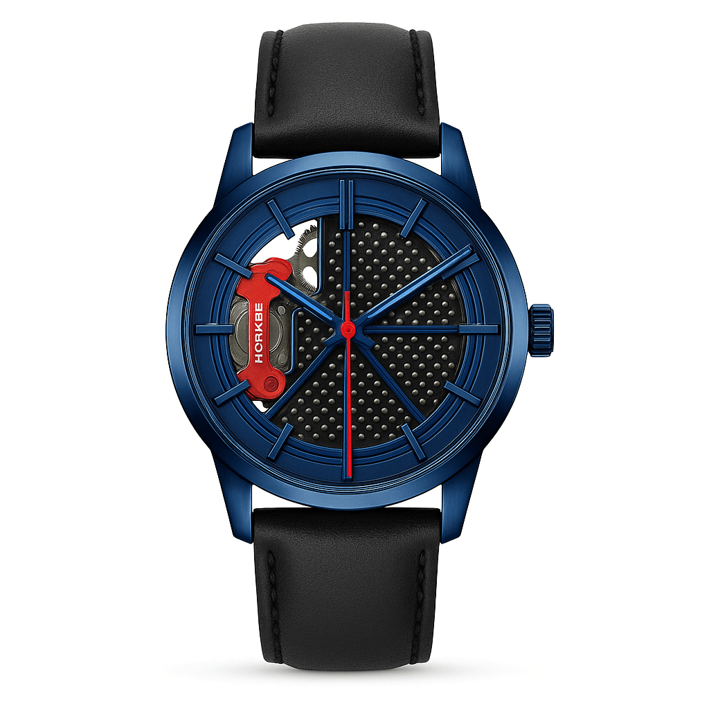 Rotating Hub Dial Quartz Watch