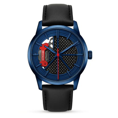 Rotating Hub Dial Quartz Watch