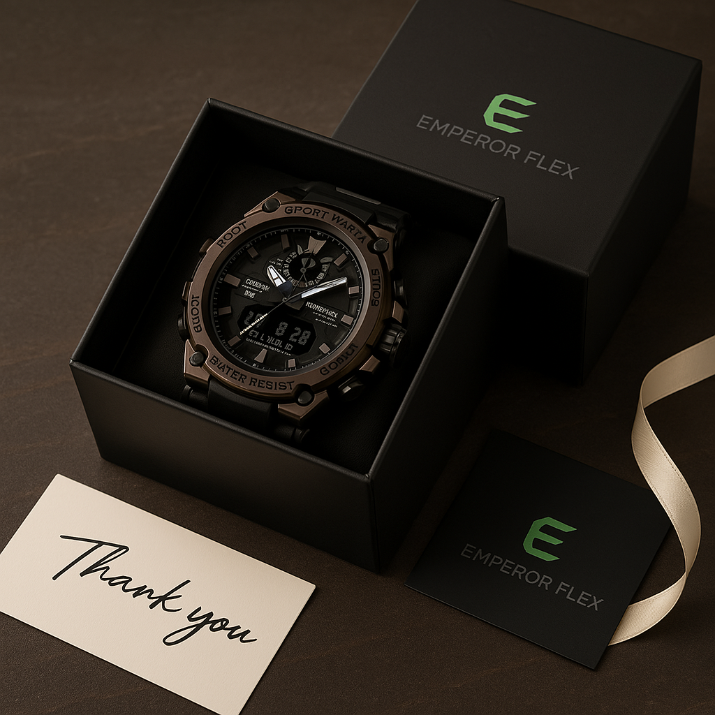 Titanium Ultra Watch + FREE Tactical Bracelet Included