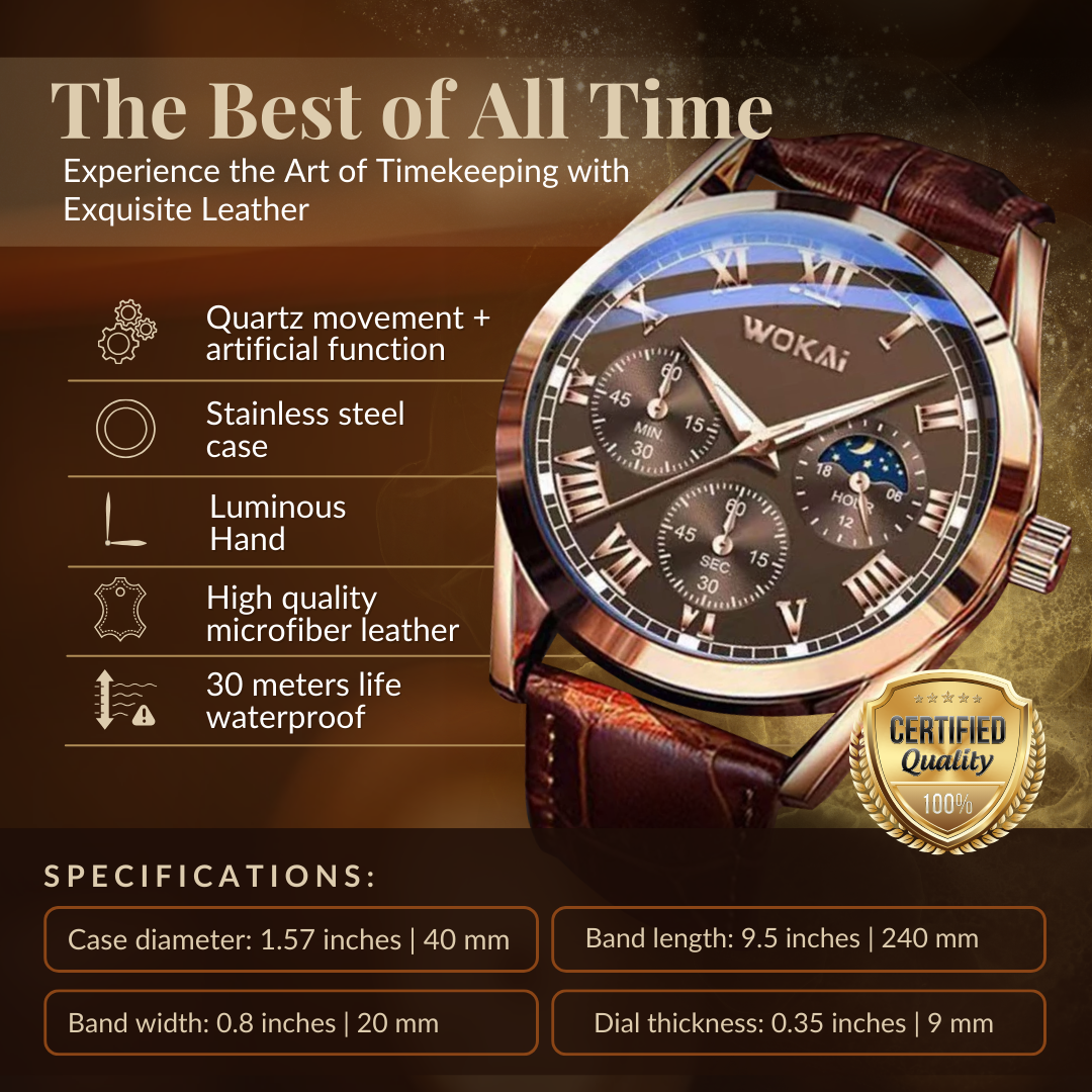 Fashion Casual Quartz Wristwatch